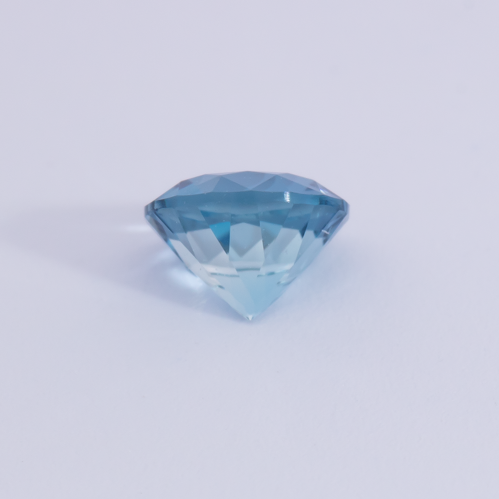 Aquamarin - AAA, rund, 4x4 mm, 0.23 ct, Nr. A99068