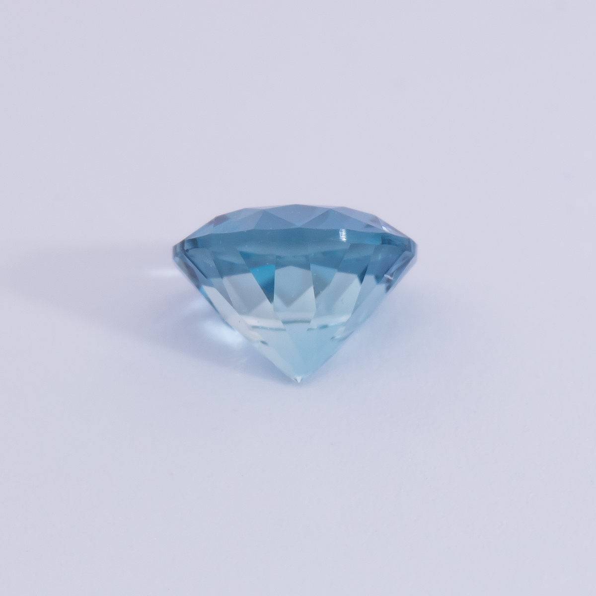 Aquamarin - AAA, rund, 4x4 mm, 0.23 ct, Nr. A99068