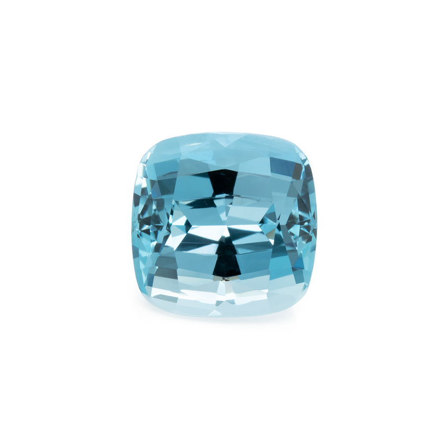 Aquamarin - AAA, antik, 12,4x12,4 mm, 8.29 ct, Nr. A99070