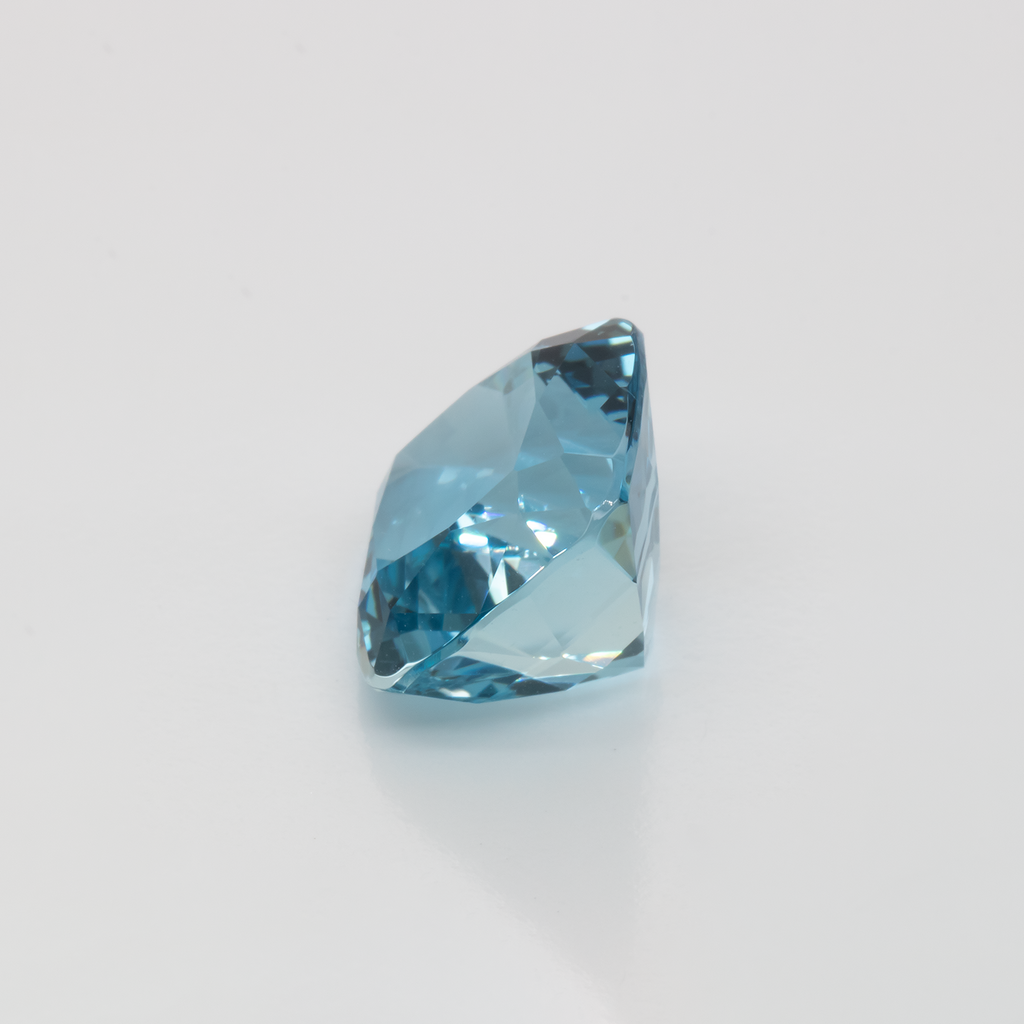 Aquamarine - AAA, cushion, 12.4x12.4 mm, 8.29 ct, No. A99070