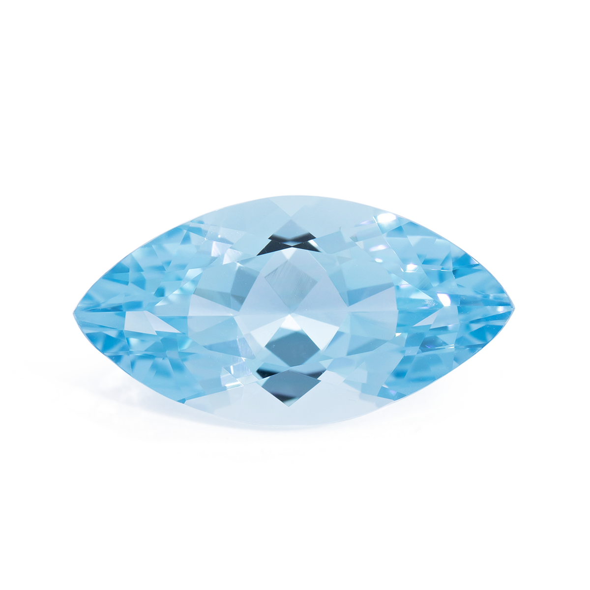 Aquamarine - AA, marquise, 21x11 mm, 8.16 ct, No. A99072