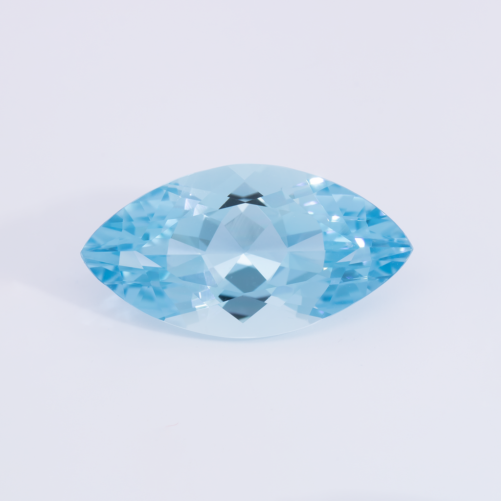 Aquamarine - AA, marquise, 21x11 mm, 8.16 ct, No. A99072