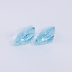 Aquamarine Pair - AA, fancy, 12.3x13 mm, 6.59 ct, No. A99073
