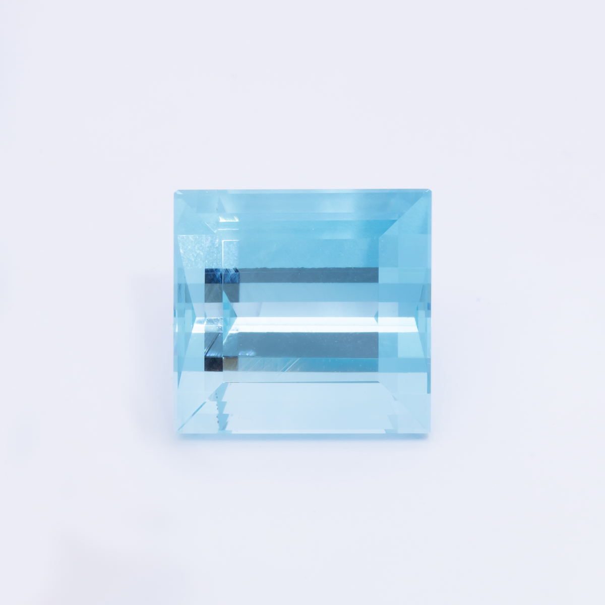 Aquamarine - AA, baguette, 11.2x10.5 mm, 6.75 ct, No. A99079