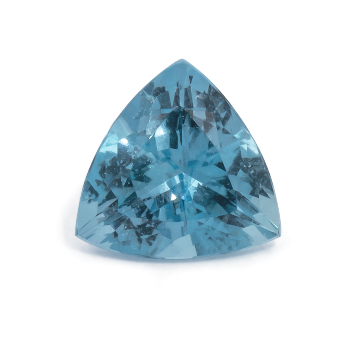 Aquamarin AAA - blau, trillion, 8.7x8.6 mm, 1.88 ct, Nr. A99080