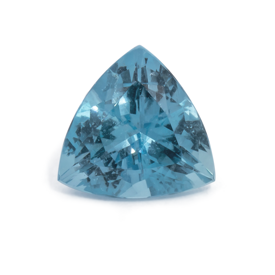 Aquamarin AAA - blau, trillion, 8.7x8.6 mm, 1.88 ct, Nr. A99080