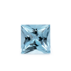 Aquamarine AA - blue, rectangle, 5x5 mm, 0.54 ct, No. A99090