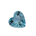 Aquamarine AA - blue, heart, 9.5x9.7 mm, 2.37 ct, No. A99092