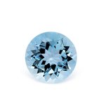 Aquamarin AA - blau, rund, 7.1x7.1 mm, 1.15 - 1.20 ct, Nr. A99101
