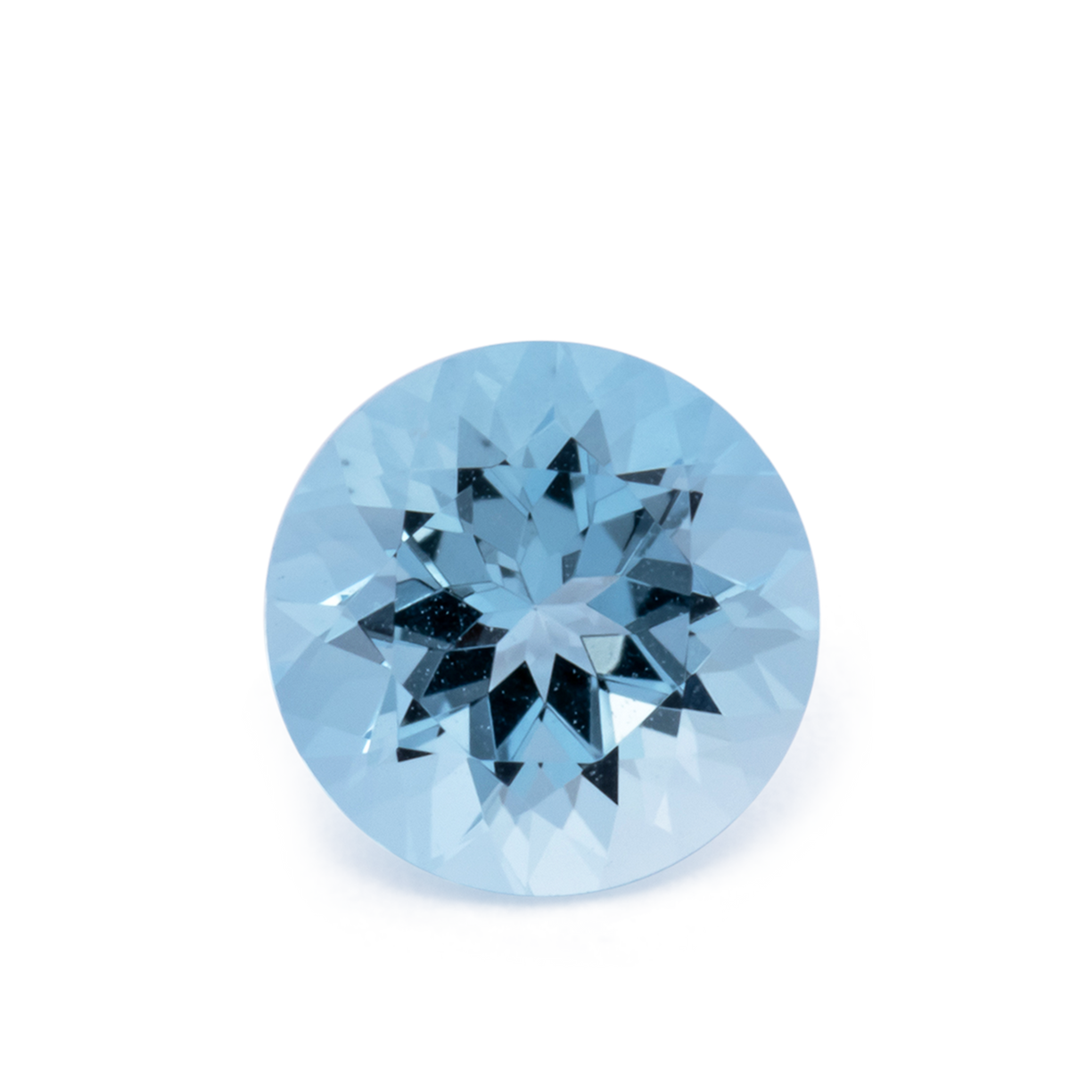 Aquamarine AA - blue, round, 6x6 mm, 0.74 ct, No. A99102