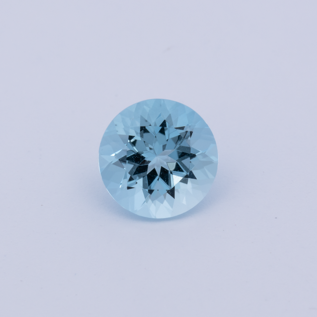Aquamarine AA - blue, round, 6x6 mm, 0.74 ct, No. A99102