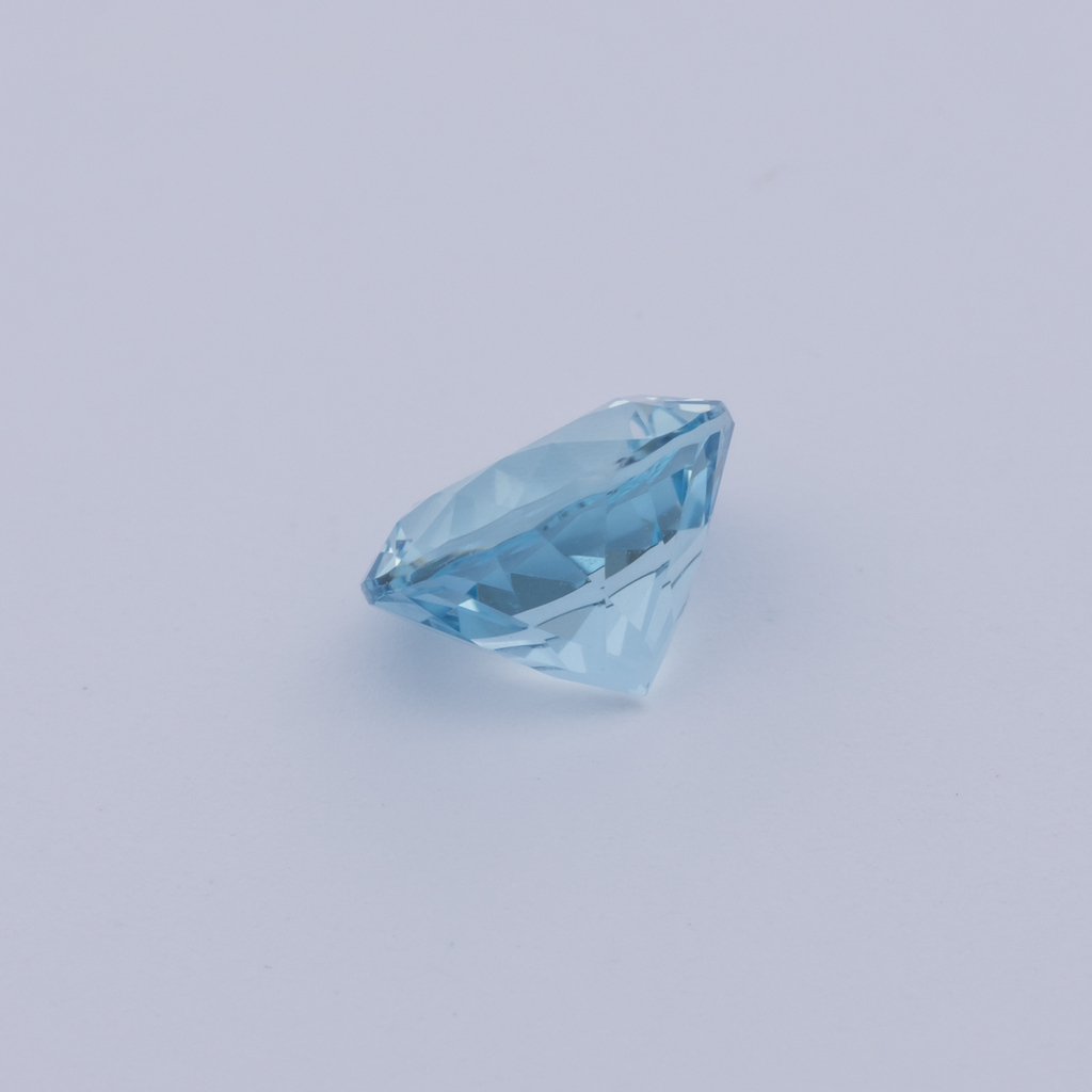 Aquamarine AA - blue, round, 6x6 mm, 0.74 ct, No. A99102