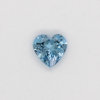 Aquamarin AAA - blau, herz, 8.8x8.8 mm, 2.10 ct, Nr. A99106