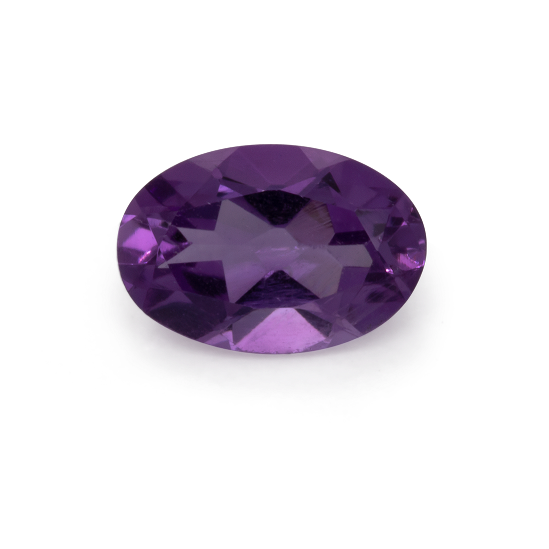 Amethyst - lila, oval, 6x4 mm, 0.38-0.43 ct, Nr. AMY27001