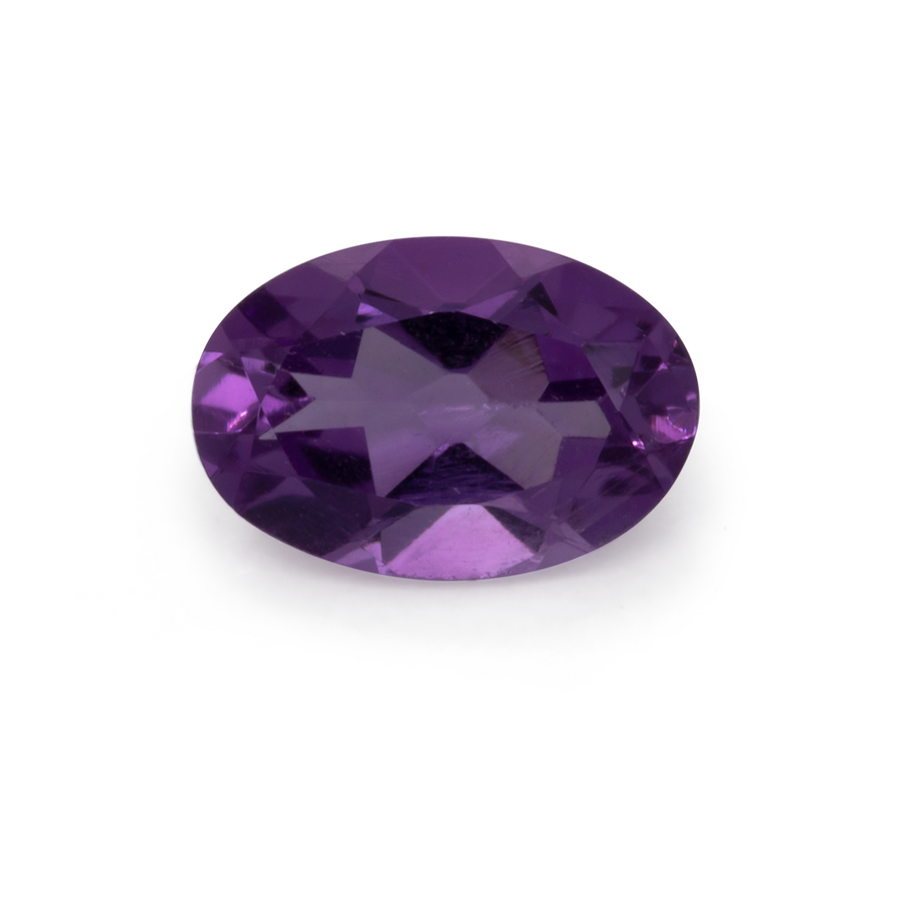 Amethyst - lila, oval, 6x4 mm, 0.38-0.43 ct, Nr. AMY27001