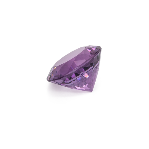 Amethyst - lila, rund, 15,1x15,1 mm, 10.78 - 10.87 ct, Nr. AMY34001