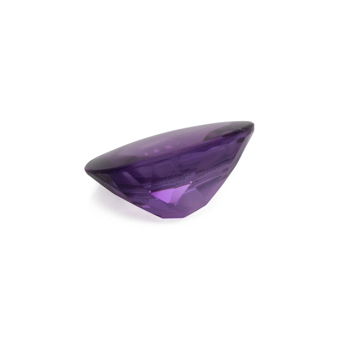 Amethyst - purple, oval, 12x10 mm, 3.42 ct, No. AMY77001