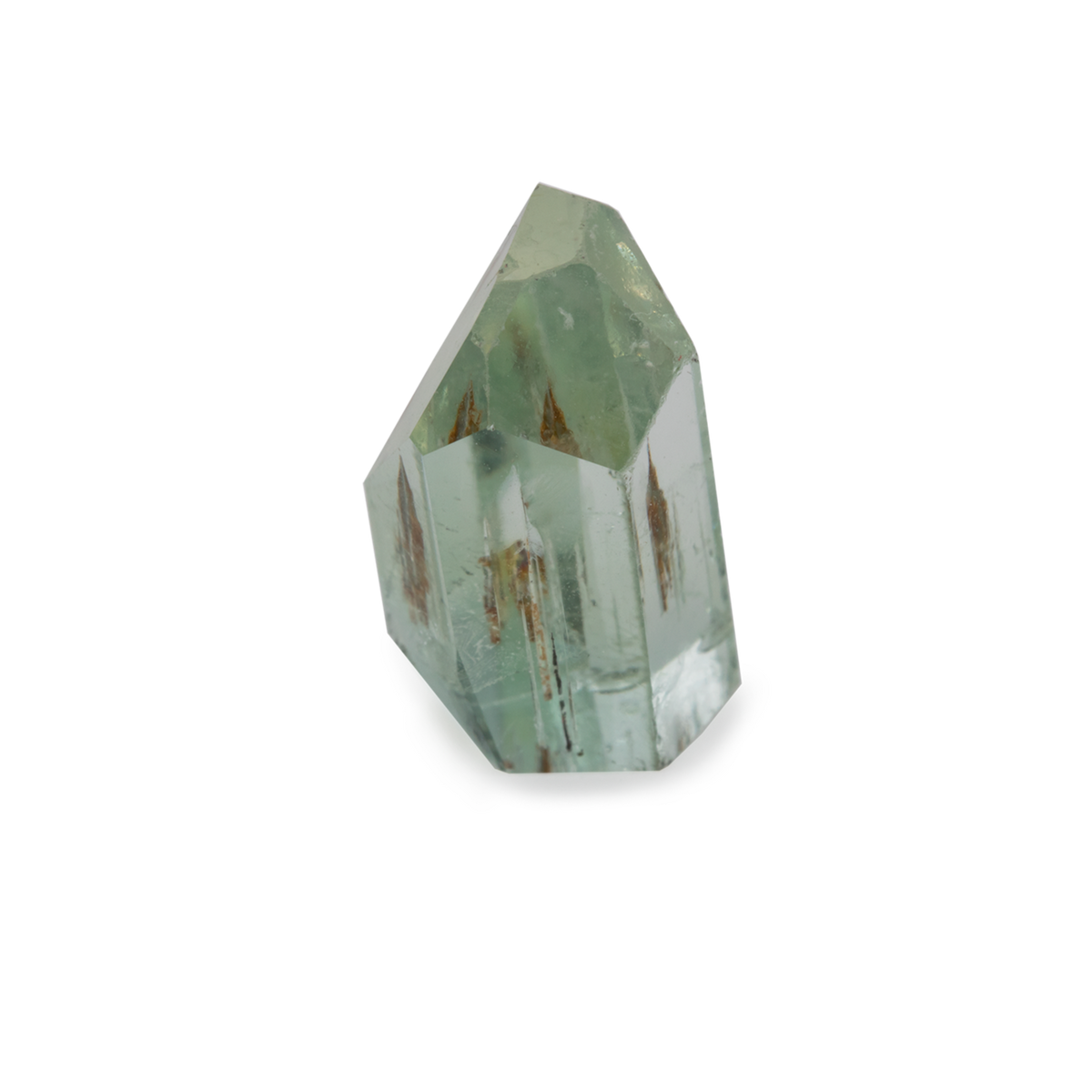 Beryll - grün, kristall, 14,4x8,25 mm, 8,21 ct, Nr. BY17001