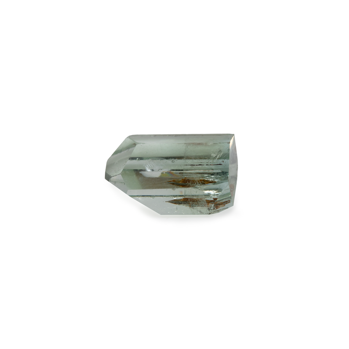 Beryll - grün, kristall, 14,4x8,25 mm, 8,21 ct, Nr. BY17001