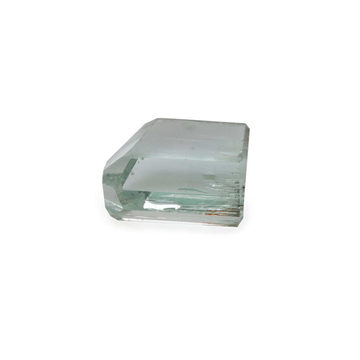 Beryll - grün, kristall, 12,87x9,62 mm, 8,84 ct, Nr. BY19001