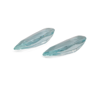 Beryll Paar - grün, birnform, 19x9 mm, 10,42 ct, Nr. BY29001