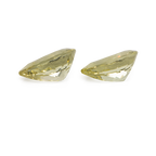 Beryll Paar - gelb, birnform, 13,5x9,5 mm, 7,57 ct, Nr. BY30002