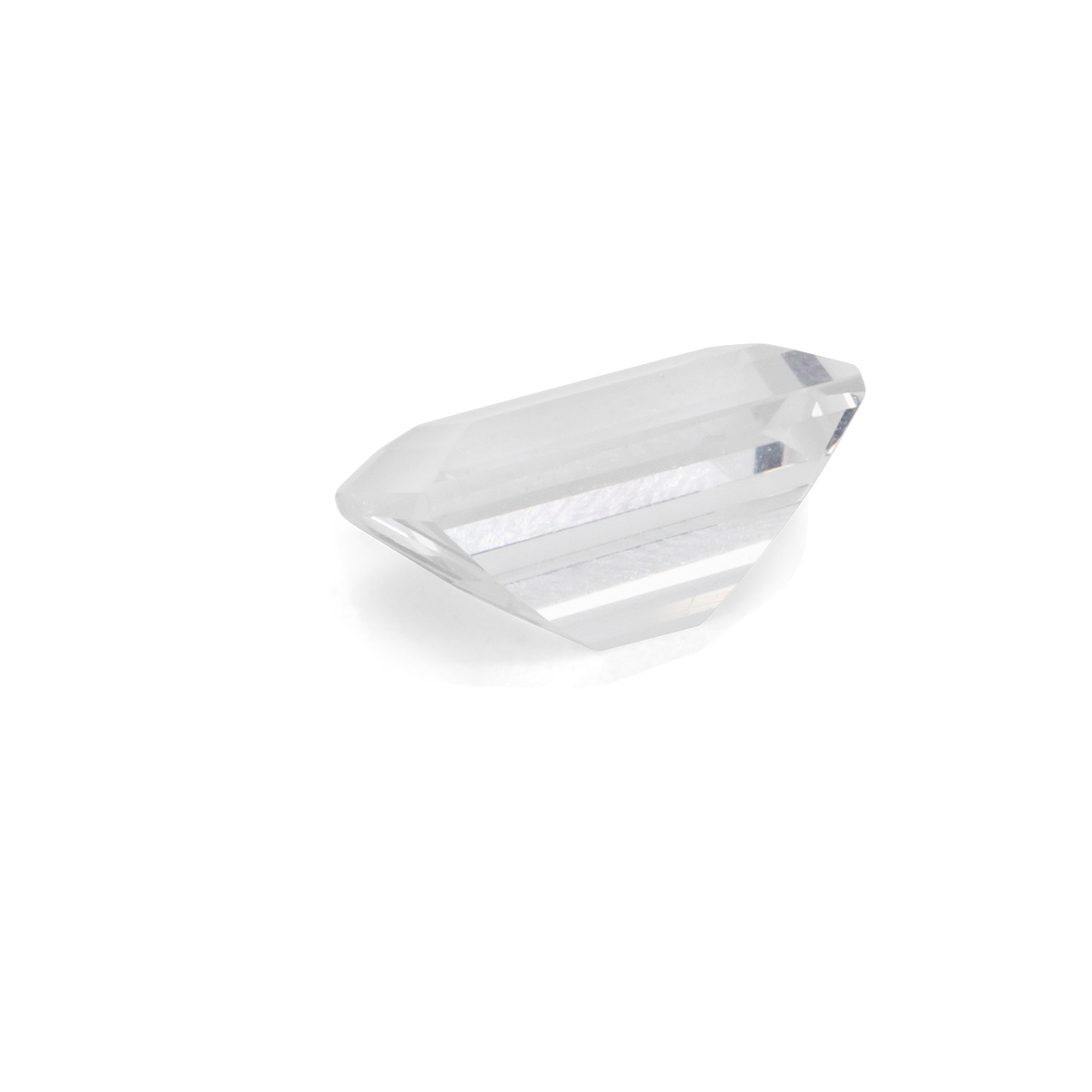 Beryl - white, rectangle, 8x6 mm, 1.58 ct, No. BY90020