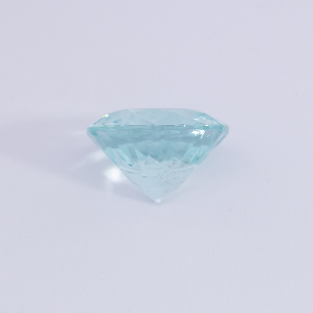 Aquamarine A - blue, round, 6x6 mm, 0.70 ct, No. A990107