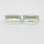 Beryll Paar - grün, rechteck, 15,5x12,5 mm, 25,10 ct, Nr. BY90040