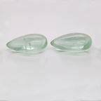 Beryll Paar - grün, briolett, 27x16 mm, 61,89 ct, Nr. BY90042