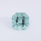 Beryl - green, asscher, 14.1x14.1 mm, 11.46 ct, No. BY90043