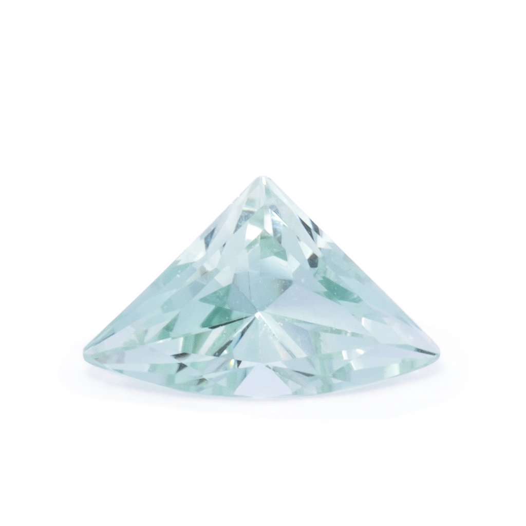 Beryl - green, fancy, 7.1x4.4 mm, 0.35 ct, No. BY90047