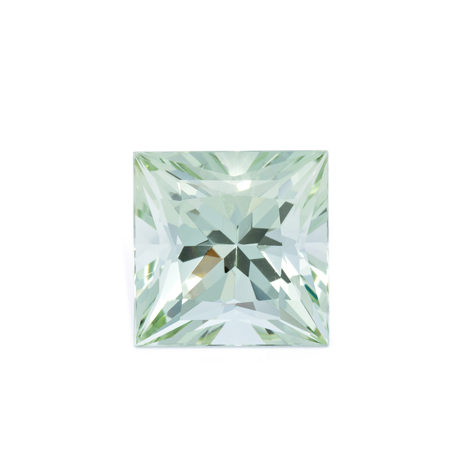 Beryll - grün, rechteck, 16x16 mm, 17.81 ct, Nr. BY90048