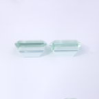 Beryl Pair - green, octagon, 16x12 mm, 23.15 ct, No. BY90049