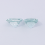 Beryl Pair - blue, rectangle, 4.9x4.9 mm, 1.05 ct, No. BY90050