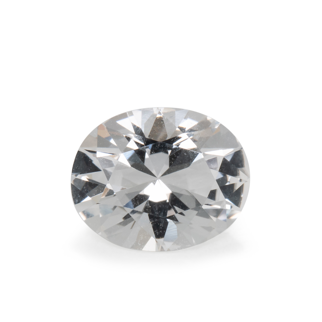Beryll - weiß, oval, 10x8.1 mm, 2.19 ct, Nr. BY90073