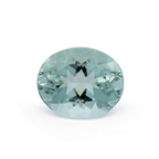 Beryl - green, oval, 11.9x9.9 mm, 3.91 ct, No. BY90083
