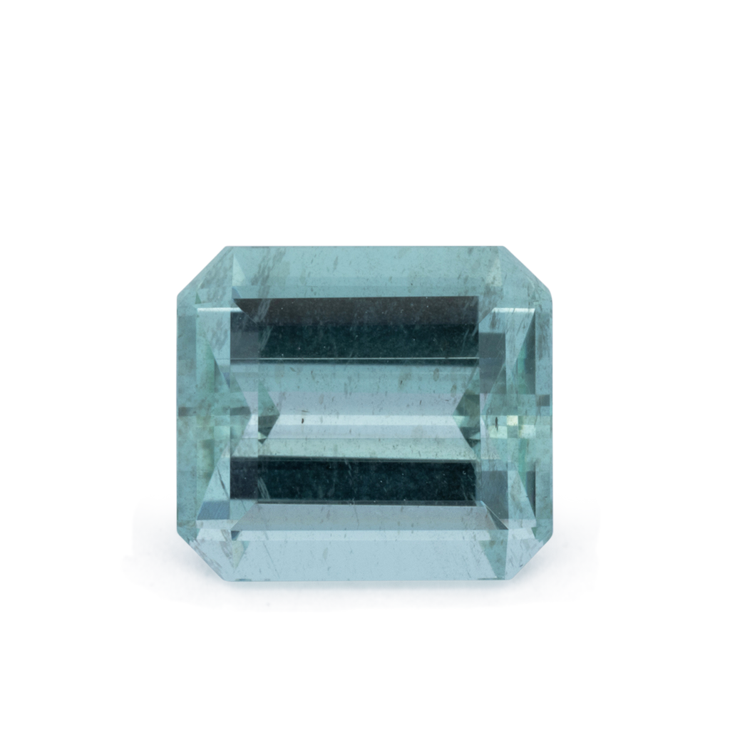 Beryl - green, octagon, 9.5x8.5 mm, 3.17 ct, No. BY90098