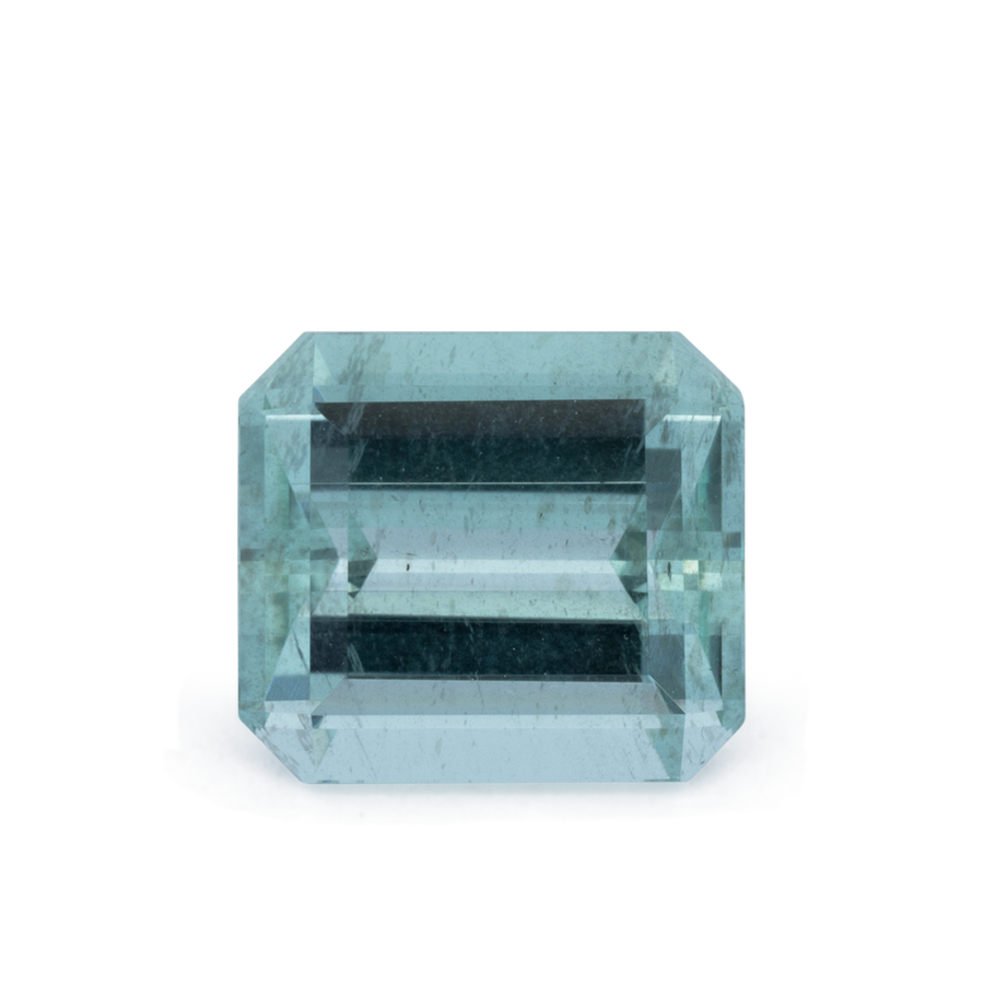 Beryll - grün, achteck, 9.5x8.5 mm, 3.17 ct, Nr. BY90098