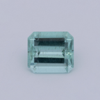 Beryl - green, octagon, 9.5x8.5 mm, 3.17 ct, No. BY90098