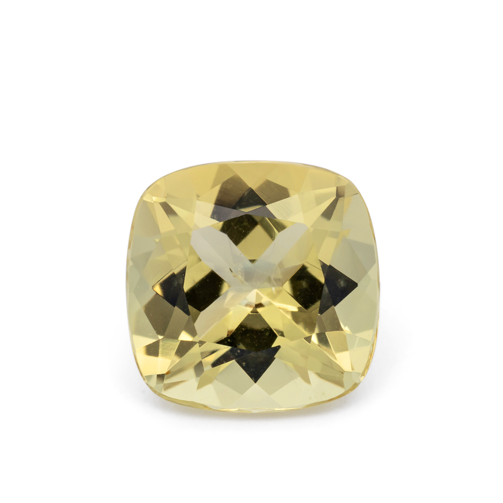 Beryll - gelb, antik, 8.1x8.1 mm, 1.85 ct, Nr. BY99099