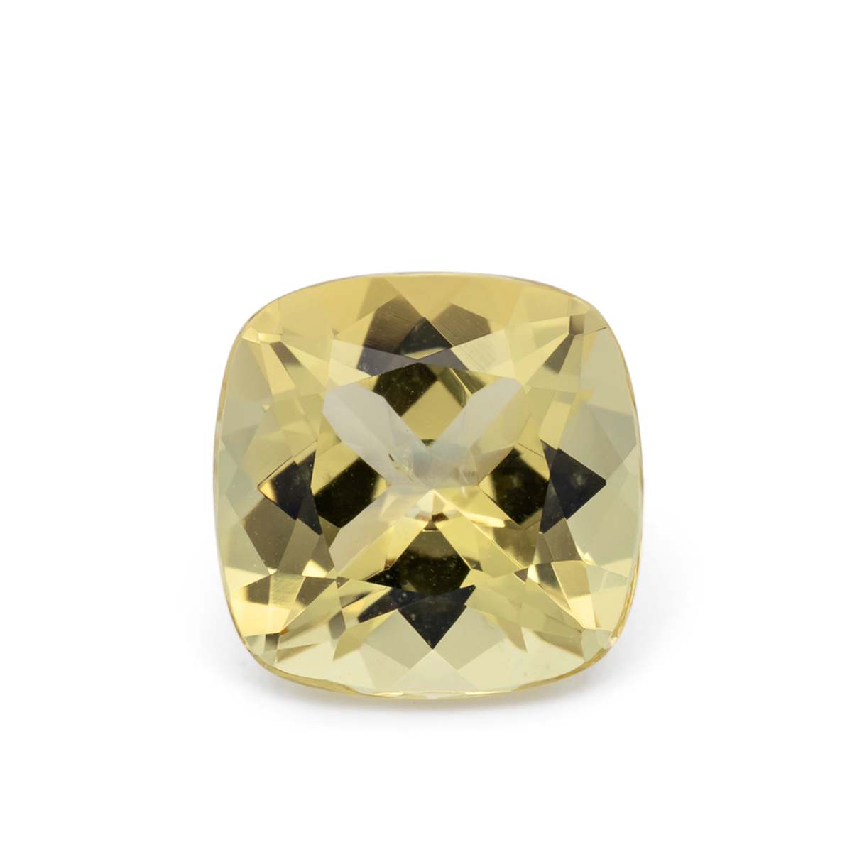 Beryll - gelb, antik, 8.1x8.1 mm, 1.85 ct, Nr. BY99099