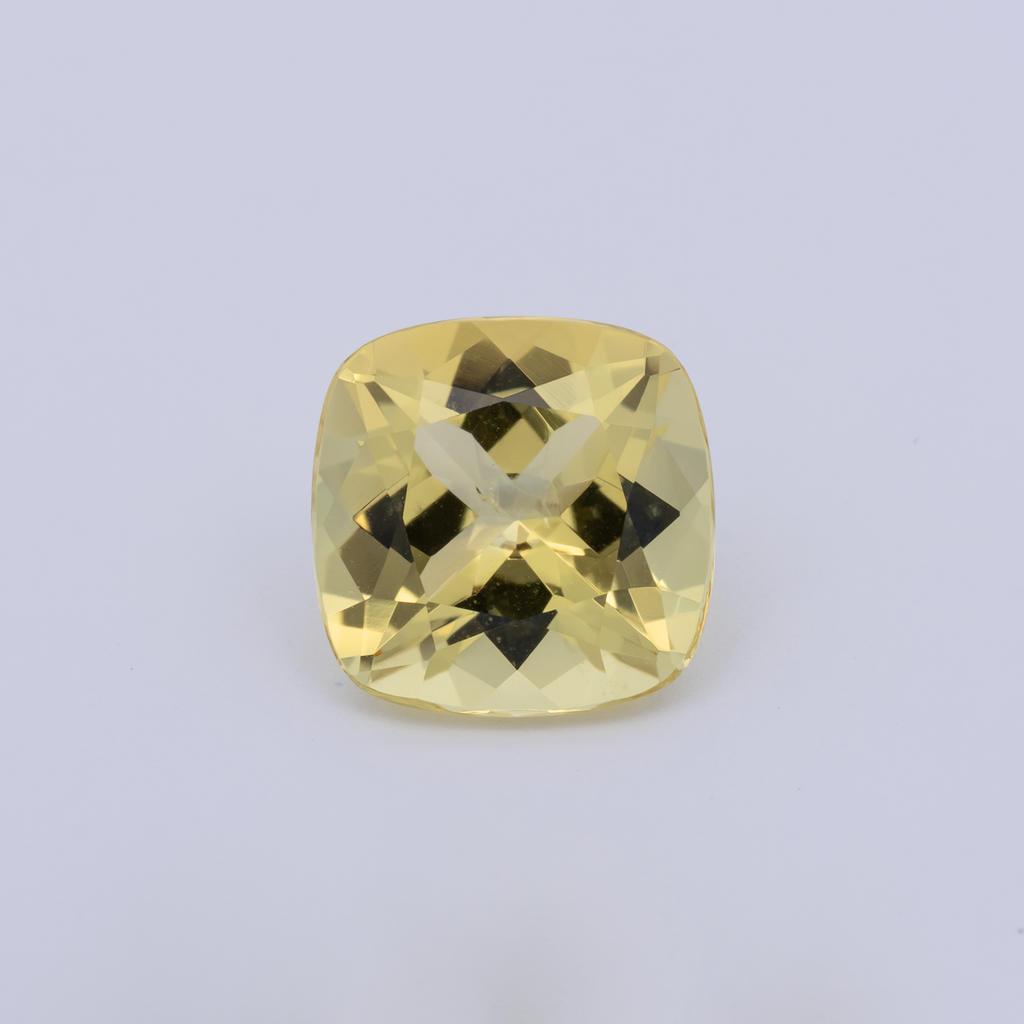 Beryll - gelb, antik, 8.1x8.1 mm, 1.85 ct, Nr. BY99099