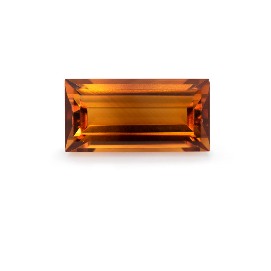 Citrin - orange, baguette, 12x6 mm, 2,62 ct, Nr. CT10001