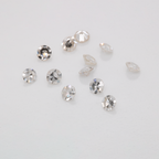 Diamant - fein weiß, VSI1, rund, 1,6x1,6 mm, ca. 0,018 ct, Nr. D10001