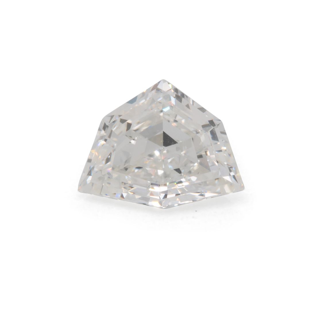 Diamant - fein weiß, LR, fantasie, 6,9x5,3 mm, 0,60 ct, Nr. D11001