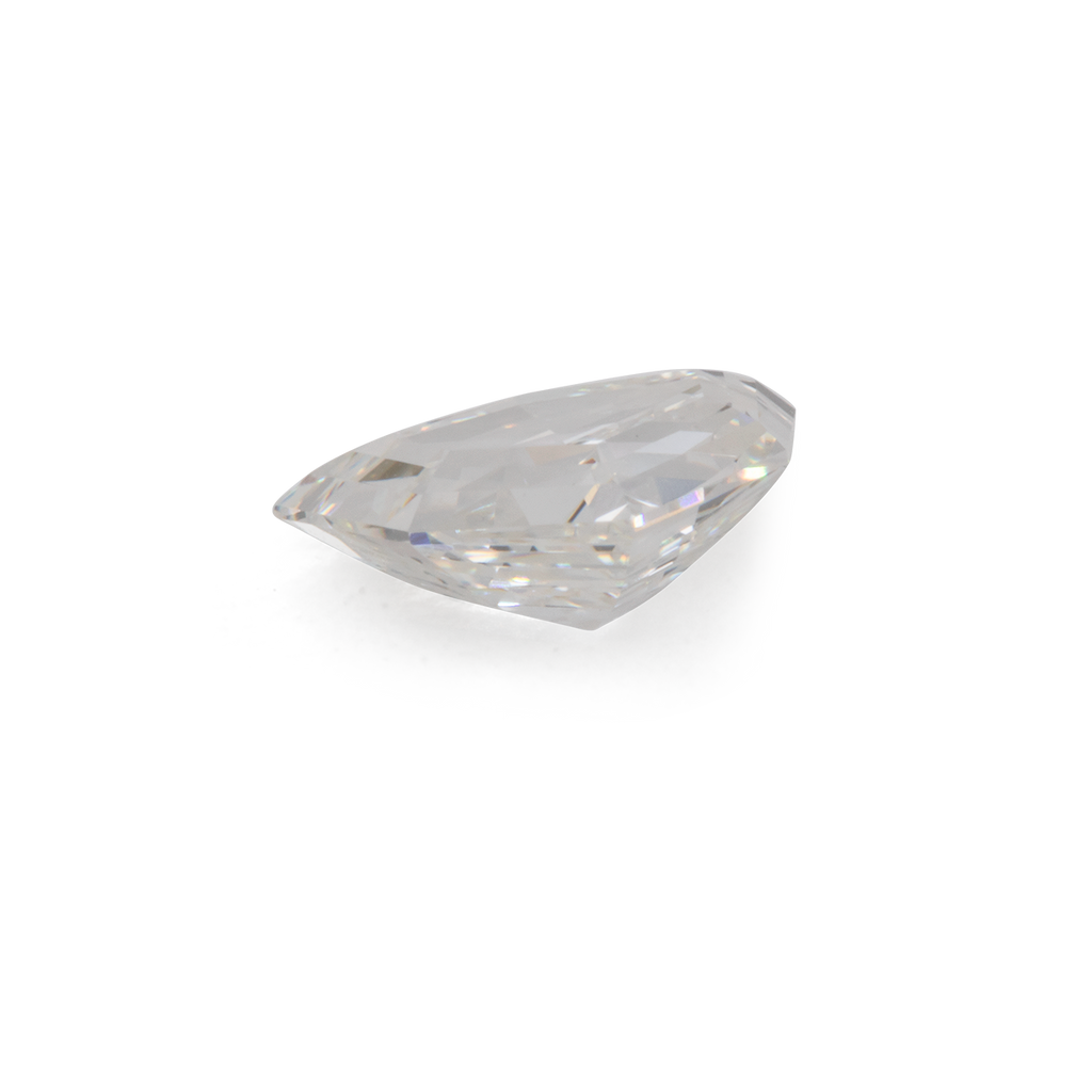Diamant - fein weiß, LR, fantasie, 6,9x5,3 mm, 0,60 ct, Nr. D11001