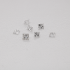 Diamond - white (TW), VS, Princess cut, 1.3mm, approx. 0.013 ct, No. D11047