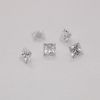 Diamant - weiß (TW), VS, Princess-Schliff, 1,9mm, ca. 0,04 ct, Nr. D11051