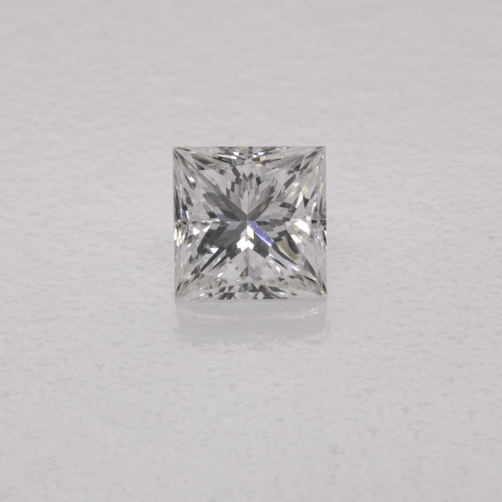Diamond - white (TW), VS, Princess cut, 3mm, approx. 0.16 ct, No. D11054